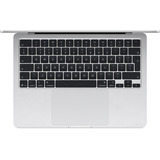 Apple MacBook Air 34,5 cm (13,6") 2025 CTO, Notebook silber, 16 GB, 1 TB (1 TB SSD), M4, MacOS, Amerikanisch