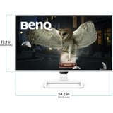 BenQ EW270Q, Gaming-Monitor 68.6 cm (27 Zoll), weiß, QHD, IPS, DP, HDMI, USB-C, FreeSync Premium, 200Hz Panel