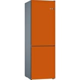Bosch KVN39IOEA Serie | 4, Kühl-/Gefrierkombination orange/grau, Vario Style (austauschbare Farbfronten)