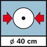 Bosch Messrad GWM 40 Professional, Entfernungsmesser blau
