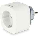 Bosch Smart Home Zwischenstecker Kompakt [+], Schaltsteckdose weiß, 2er Pack