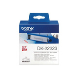 Brother Endlos-Etikettenrolle DK-22223, Schriftband 50 mm x 30,48 Meter, weiß
