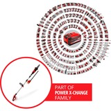 EINHELL Power X-Change Akku-Multifunktions-Werkzeug GE-HC 18 Li T, 18Volt, Hochentaster rot, ohne Akku und Ladegerät