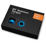 EKWB EK-Quantum Torque Compression Ring 6-Pack HDC 12 - Blue, Verbindung blau