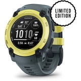 Garmin Instinct E, Smartwatch dunkelgrau/limette, 40 mm, Silikon-Armband