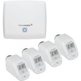 Homematic IP Starter Set Heizen + weiß, Homematic IP Access Point (HmIP-HAP), 5x Homematic IP Heizkörperthermostat - basic (HmIP-eTRV-B)