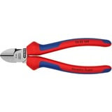 KNIPEX Zangen-Set "Bestseller-Paket" 00 20 09 V01  blau/schwarz, gezahnte Griffflächen, Schneiden mit Facetten