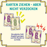 KOSMOS Flip 7, Kartenspiel 