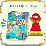 KOSMOS Flip 7, Kartenspiel 
