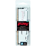 Kingston FURY DIMM 16 GB DDR5-6800, Arbeitsspeicher weiß, KF568C34BWA-16, FURY Beast RGB, INTEL XMP