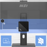 MSI Cubi 5 1M-628AT, Mini-PC schwarz, Windows 11 Pro