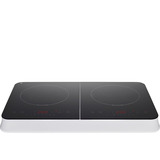 Medion LIFE Doppel-Induktionskochplatte MD18493  schwarz, 3.500 Watt, 2x Ø 20cm