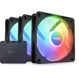 NZXT F120 RGB Core Triple Pack 120x120x26, Gehäuselüfter schwarz, 3er Pack, inkl. RGB-Controller, 120 mm