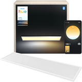 Philips HUE White Ambiance Aurelle rechteckige Panelleuchte, LED-Leuchte schwarz