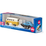 SIKU 2567 SUPER VW T1 mit Anhänger und VW Käfer, Modellfahrzeug 