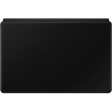 Samsung Book Cover Keyboard (EF-DT970), Tastatur schwarz, für Galaxy Tab S7+