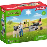 Schleich Farm World Tierarztbesuch auf dem Bauernhof, Spielfigur 
