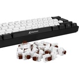 Sharkoon Kailh Box Brown Switch-Set, Tastenschalter braun/transparent, 35 Stück