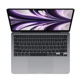 Apple MacBook Air 34,5 cm (13,6") 2022 CTO, Notebook grau, M2, 10-Core GPU, macOS Monterey, Amerikanisch, 1 TB SSD
