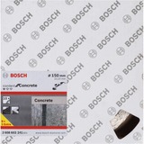 Bosch Professional Diamanttrennscheibe Standard for Concrete, Ø 150mm 10 Stück, Bohrung 22,23mm