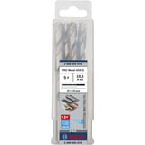 Bosch Professional PRO Metal HSS-G Spiralbohrer, Ø 10,5mm 5 Stück, Arbeitslänge 87mm