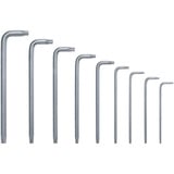 Bosch TORX Innensechskantschlüssel Set, 9-teilig, Schraubendreher grün/schwarz, Aufbewahrungsclip