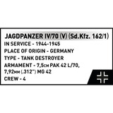 COBI Jagdpanzer IV/70 (V) (Sd.Kfz.162/1), Konstruktionsspielzeug Maßstab 1:28