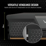 Corsair DIMM 32 GB DDR5-6200 (2x 16 GB) Dual-Kit, Arbeitsspeicher schwarz, CMK32GX5M2E6200C36, Vengeance, INTEL XMP