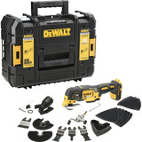 DEWALT Akku-Multitool (Basisversion) DCS355N-XJ, 18 Volt, Multifunktions-Werkzeug gelb/schwarz, Ohne Akku, inklusive 30-teiligem Zubehör-Set