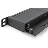 Digitus CAT 6A, Klasse EA Slim Patchpanel, 8 Port schwarz, 0,5 HE, geschirmt