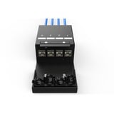 Digitus Konsolidierungspunkt-Box 4P Keystone mit Kabelmanager schwarz