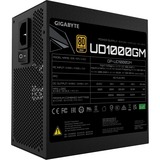 GIGABYTE GP-UD1000GM 1000W, PC-Netzteil schwarz, 6x PCIe, Kabel-Management, 1000 Watt