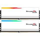 G.Skill DIMM 48 GB DDR5-6000 (2x 24 GB) Dual-Kit, Arbeitsspeicher weiß, F5-6000J3036F24GX2-RM5NRW, Ripjaws M5 Neo RGB, AMD EXPO