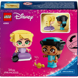 LEGO 43303 Disney Princess Die Mini-Prinzessinnen Jasmin & Rapunzel, Konstruktionsspielzeug 