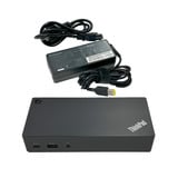 Lenovo ThinkPad USB-C Dock Generalüberholt, Dockingstation Displayport, USB, LAN, VGA