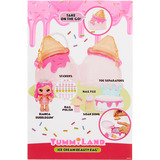 MGA Entertainment Yummiland Beauty Bag Playset + Lip Gloss Doll - Ice Cream Beauty Bag, Basteln 