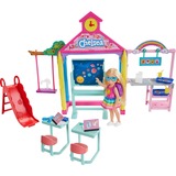 Mattel Barbie Chelsea Schule mit Puppe Spielset