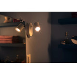Philips HUE White Ambiance Adore Badezimmer Spot, LED-Leuchte weiß, inkl. Dimmschalter