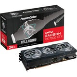 PowerColor Radeon RX 7900 XTX Hellhound 24GB OC, Grafikkarte schwarz