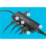 Sonnet Echo 6 USB-C Multi Hub, Dockingstation schwarz