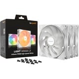 be quiet! Light Wings LX 140mm PWM high-speed White Triple Pack, Gehäuselüfter weiß, 3er-Pack, 140 mm