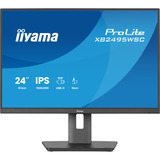 iiyama ProLite XB2495WSC-B1 61.1 cm (24 Zoll), schwarz (matt), WUXGA, IPS, HDMI, USB-C, USB-Hub, 100Hz Panel