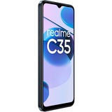 realme C35 128GB, Handy Glowing Black, Android 11, Dual SIM, 4 GB DDR4X