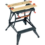 BLACK+DECKER Workmate WM550, Werkbank schwarz/braun