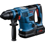 Bosch Professional Akku-Bohrhammer GBH 18V-34 CF Professional blau/schwarz, 2x Akku ProCORE18V 5,5Ah, Bluetooth Modul, Koffer