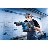 Bosch Professional Akku-Bohrhammer GBH 18V-34 CF Professional blau/schwarz, 2x Akku ProCORE18V 5,5Ah, Bluetooth Modul, Koffer