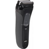 Braun Series 3 300, Rasierer schwarz