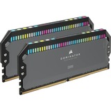 Corsair DIMM 32 GB DDR5-5200 (2x 16 GB) Dual-Kit, Arbeitsspeicher grau, CMT32GX5M2B5200Z40, Dominator Platinum RGB, AMD EXPO