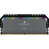 Corsair DIMM 32 GB DDR5-5200 (2x 16 GB) Dual-Kit, Arbeitsspeicher grau, CMT32GX5M2B5200Z40, Dominator Platinum RGB, AMD EXPO