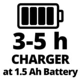 EINHELL Power X-Change Akku-Bohrschrauber TC-CD 18-2 Li, 18Volt rot/schwarz, Li-Ionen Akku 1,5Ah